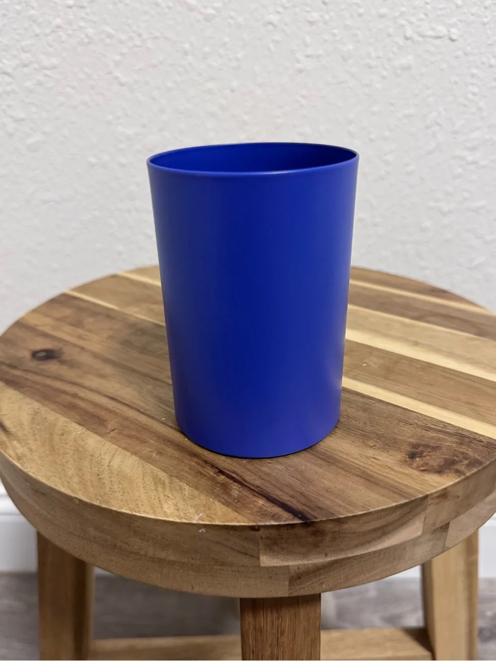 NWT NOTEM Studio Lola Blue Steel Pencil Cup Desk Organizer Anthropologie